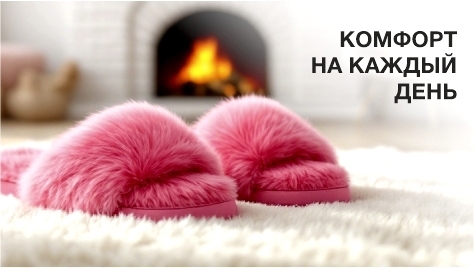 Комфорт на каждый день (Обувь домашняя)