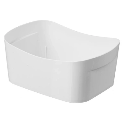 Корзинка универсальная "Poplar" 1,6л, 190х140х80мм (светло-серый)
