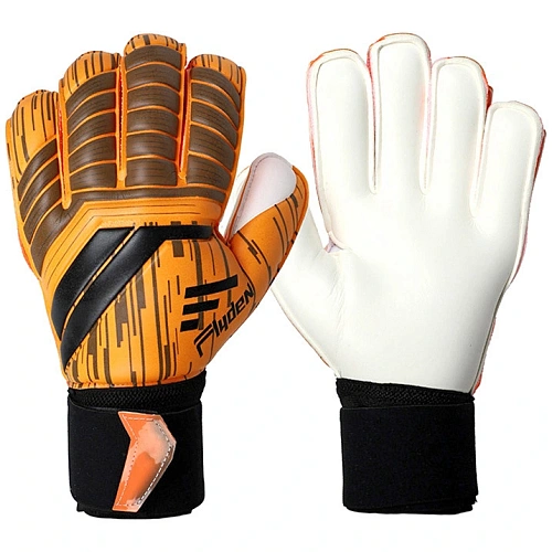 Перчатки вратарские FD-858, размер 9, оранжевый-черный_3