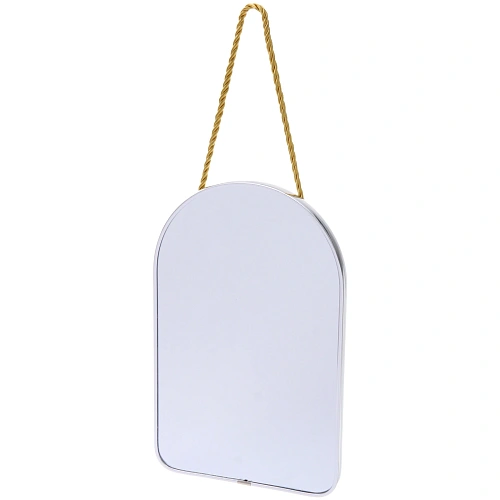 Зеркало подвесное "ЭЛАНТРА", трапеция, цвет хром, 16,5*26см