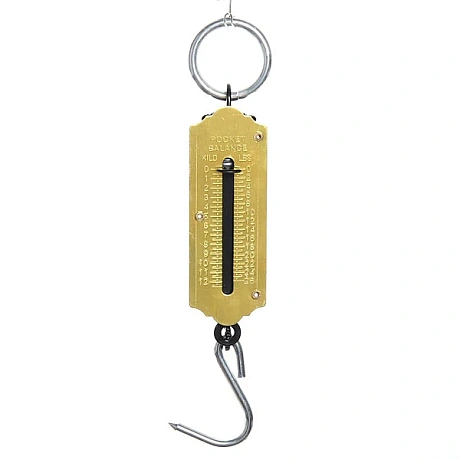 Безмен механический "Золотой стандарт" до 12кг, 17,5*3,5*2 см