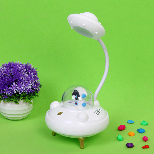 Настольная лампа Sweet - Полёт в космос LED 10,810,821,5 см, USB 37v 3w, Белый_3