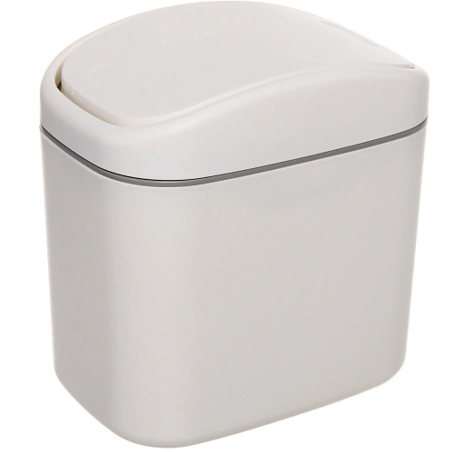 Контейнер для мусора "Vogue"1,5л белый