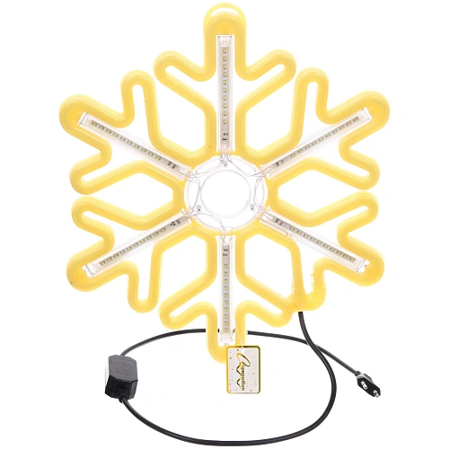 Фигура светодиодная Снегопад 38 см, 480 ламп LED, авторежим, 220V, Теплый белый_4