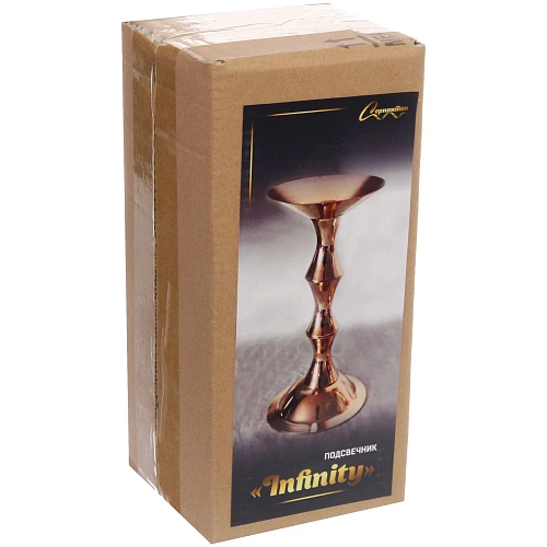 Подсвечник INFINITY 2199 см, Золото_4