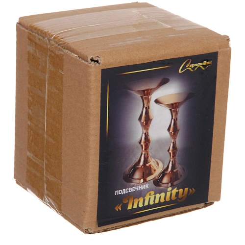 Подсвечник INFINITY 1199 см, Золото_4