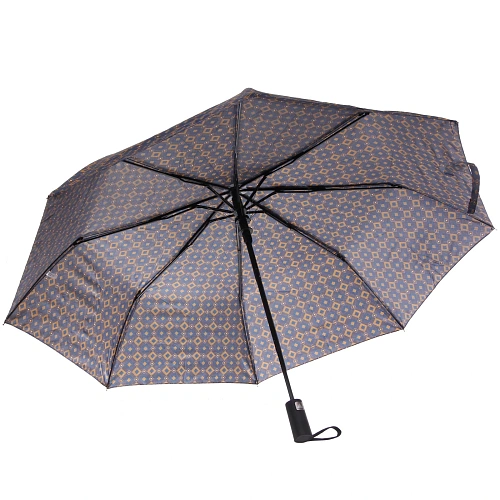 Зонт мужской полуавтомат Ultramarine - Таро, микс 4 цвета, 8 спиц, d-96см, длина в слож виде 28см_16