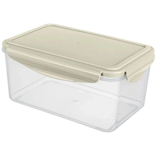 Контейнер для продуктов 1,6л "Smart lock" прямоугольный светло-серый 431129330