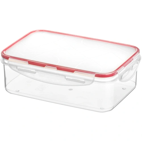 Контейнер для продуктов "Modena" прямоугольный 1,5л с защелками (бесцветный)