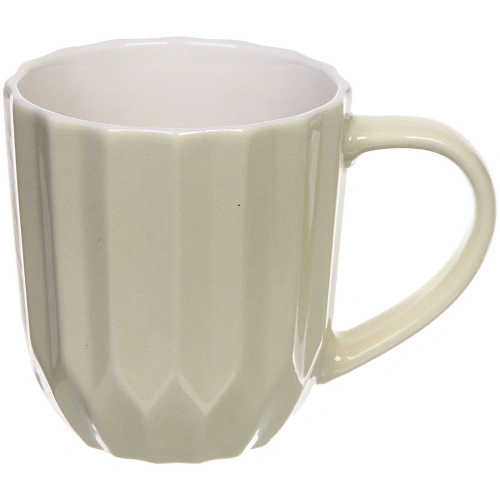 Кружка керамическая 360мл Грани, микс цветов_4