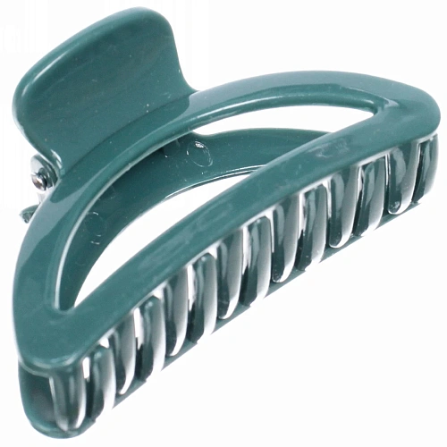 Заколка-краб для волос  на блистере Magic Gloss, трапеция, микс 6 цветов, 6,5см (Кокетка)_9