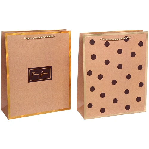 Пакет подарочный В крафтовых тонах 263210 см_4