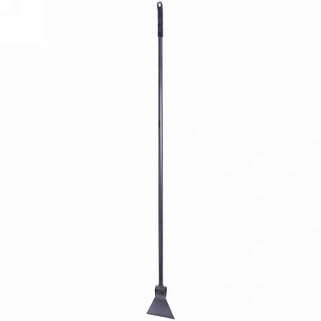 Ледоруб-топор 155*1350 мм, сварной, с металлическим черенком и пластиковой ручкой 