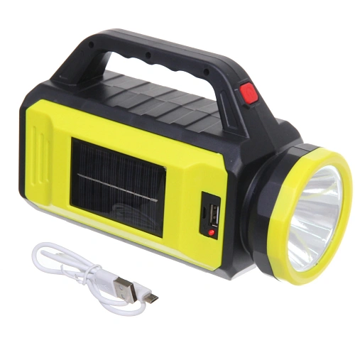 Фонарь ручной 5 режимов 1LED+COB, аккумуляторная батарея 2000mAh USB JL7528A_3