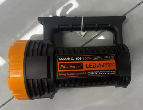 Фонарь ручной 4 режима 1LED, аккумуляторная батарея 2400mAh USB XJ609