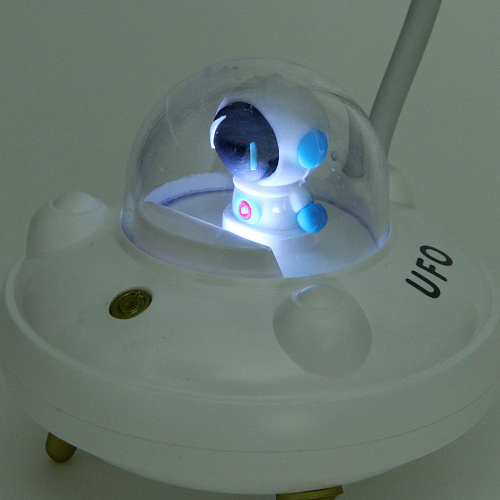 Настольная лампа Sweet - Полёт в космос LED 10,810,821,5 см, USB 37v 3w, Белый_7