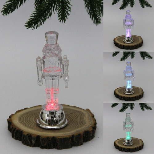 Сувенир с подсветкой "Волшебный солдатик" 4.5*5*14,5 см (работает от батареек LR44*3)