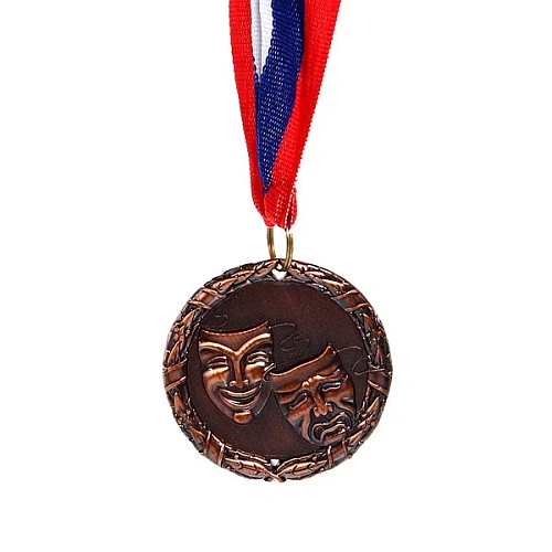 Медаль " Актерское мастерство "- 3 место (4,5см)