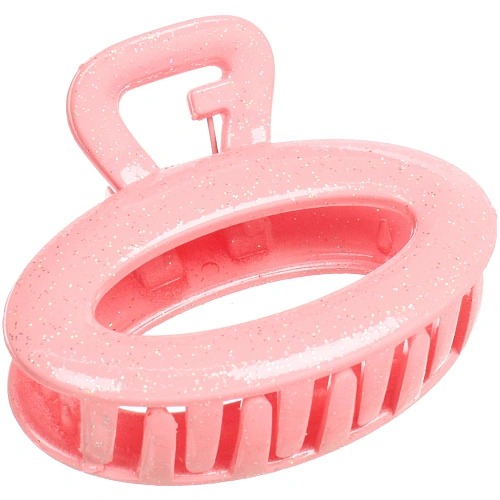 Заколка - краб для волос AKS - MANTANA, микс 6 цветов, овал, 74см _11