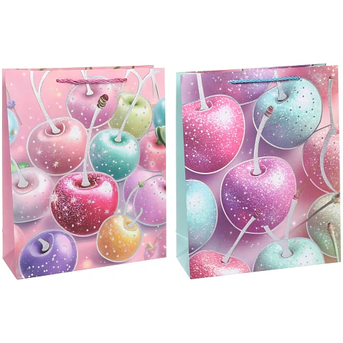 Пакет подарочный Яблочки 263210 см_3