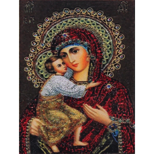 Алмазная мозаика в рулоне 3040см полная выкладка DIAMOND, Православие_4