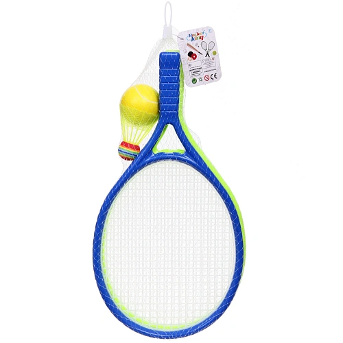 Теннис пляжный в наборе BT-2868 2 ракетки 4222 см, мячик, волан_4