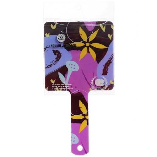 Зеркало косметическое ИМАНИ - ЭЙФОРИЯ, микс 4 дизайна, 23,412см (PVC подвес) _8