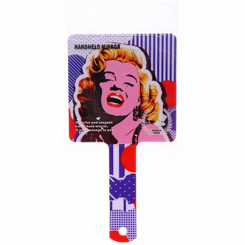 Зеркало косметическое ИМАНИ - ГЛАМ, микс 4 дизайна, 23,412см (PVC подвес) _9