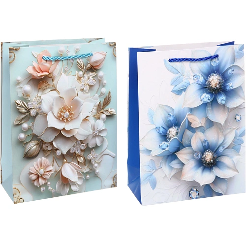 Пакет подарочный Королевство цветов 182485 см_3