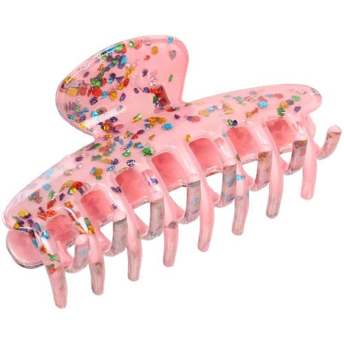 Заколка - краб для волос AKS - VIENTO, микс 6 цветов, классика, 9,53,5см _3