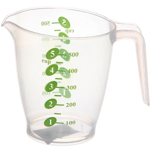 Ёмкость мерная 500мл цветная шкала✦
