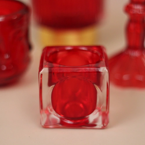 Подсвечник ICE 55 см, Рубин_7