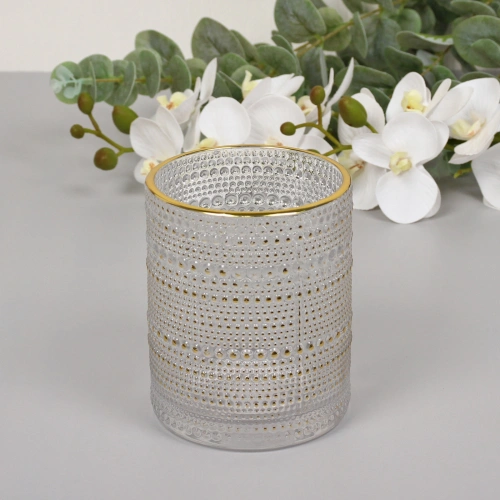 Подсвечник "Хрустальный блеск" 8,5*10 см, Белый