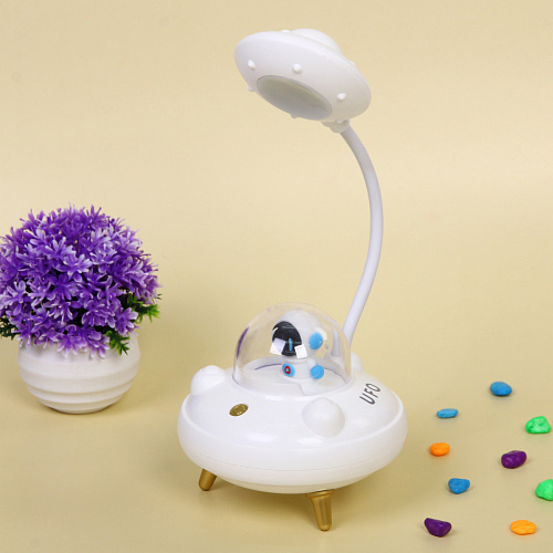 Настольная лампа Sweet - Полёт в космос LED 10,810,821,5 см, USB 37v 3w, Белый_9