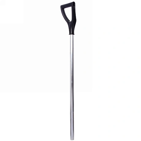 Черенок для лопаты алюминиевый 120см с V-образной ручкой, d=32 мм