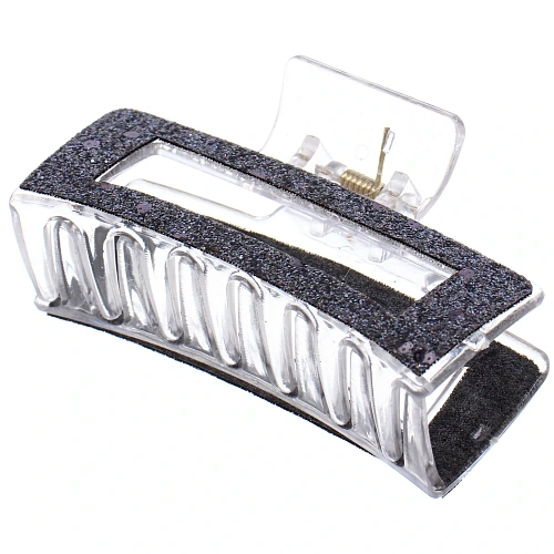 Заколка - краб для волос на блистере MASKOTTA, шесть цветов в ассортименте, 9см  _10