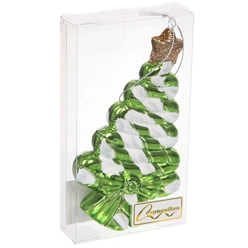 Елочная игрушка Сладкая ёлочка 7,51,514 см, Салатовый_2