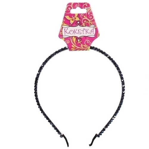 Ободок для волос КОЛЛИНА, микс 4 цвета, 0,5см (блистер Кокетка в минивложении)_7