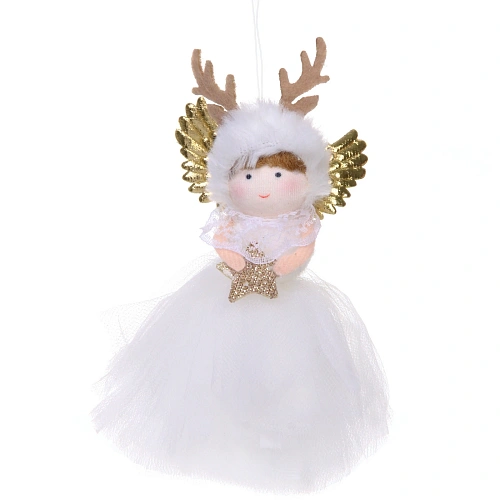 Подвеска Фея из сказки 14 см, белый_9