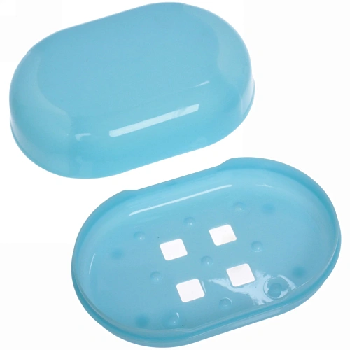 Набор банный дорожный 4шт Bon voyage - Nice family, (мочалка, футляр 2шт, расческа), микс 3 цвета, 20167 см_20