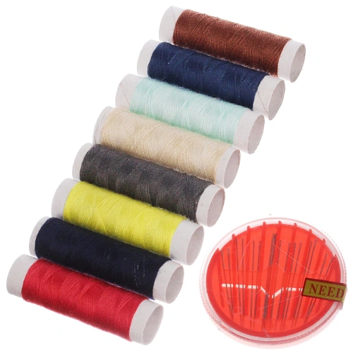 Швейный набор в ZIP упаковке с подвесом "Favorite Hous" (нитки и иголки)✦