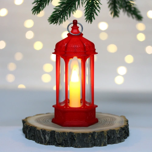 Сувенир с подсветкой "Тайна" 6,2*13,5 см, Красный (работает от батареек LR44*3)