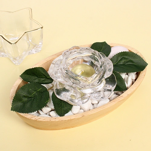 Подсвечник Изящный цветок 95 см, Белый_9