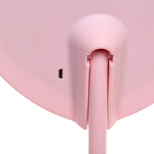 Зеркало настольное с подсветкой на подставке Mary Touch - Heart, цвет розовый, USB, 2029см_5