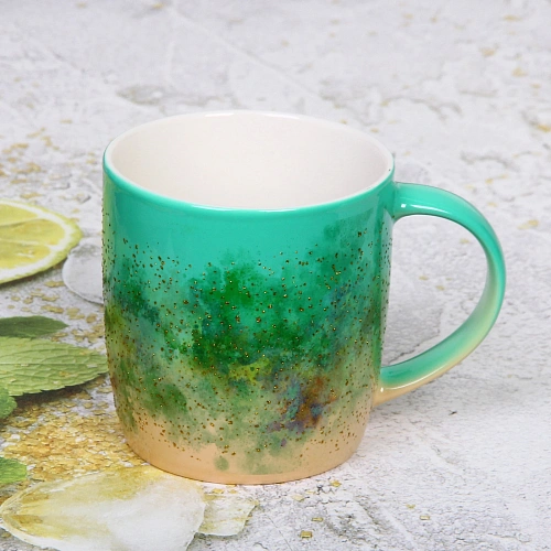 Кружка керамическая 330мл Краски, микс цветов, цветная_6