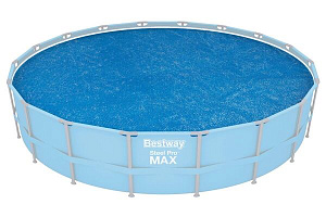 Чехол для круглых каркасных бассейнов 549 см с нагревающим эффектом Bestway (58173)