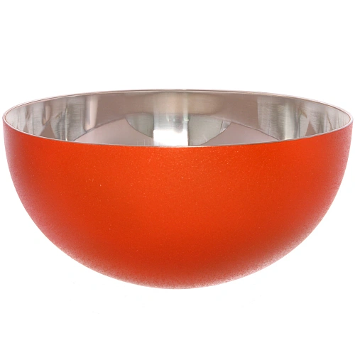 Салатник из нержавеющей стали 5л 28*13,5см цветное покрытие "жатка"