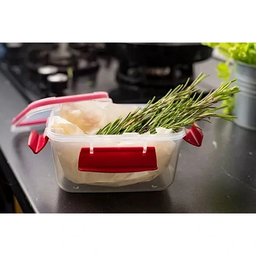 Контейнер для продуктов 0,75л BUTTERFLY красный_2