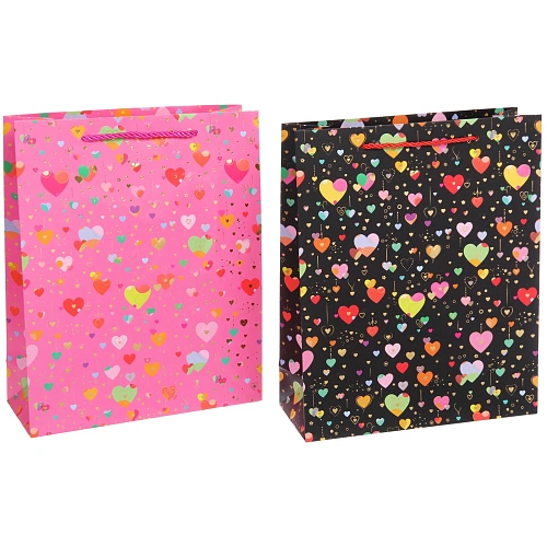 Пакет подарочный Сердечки 263210 см_4