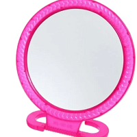 Зеркала настольные в пластиковой оправе